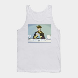 Janus doing the dishes Tank Top